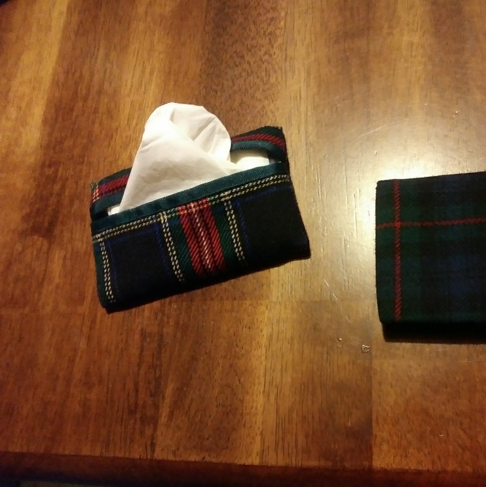 *SOLD*GIFTED* Pendleton Tissue Holder