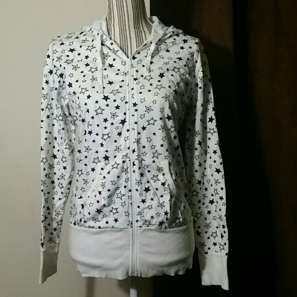 Manteau Doudoune Victoria's Secret à Capuche - Taille M (8-10), Couleur Gris, Ourlet Volanté, Neuf Avec Imperfections