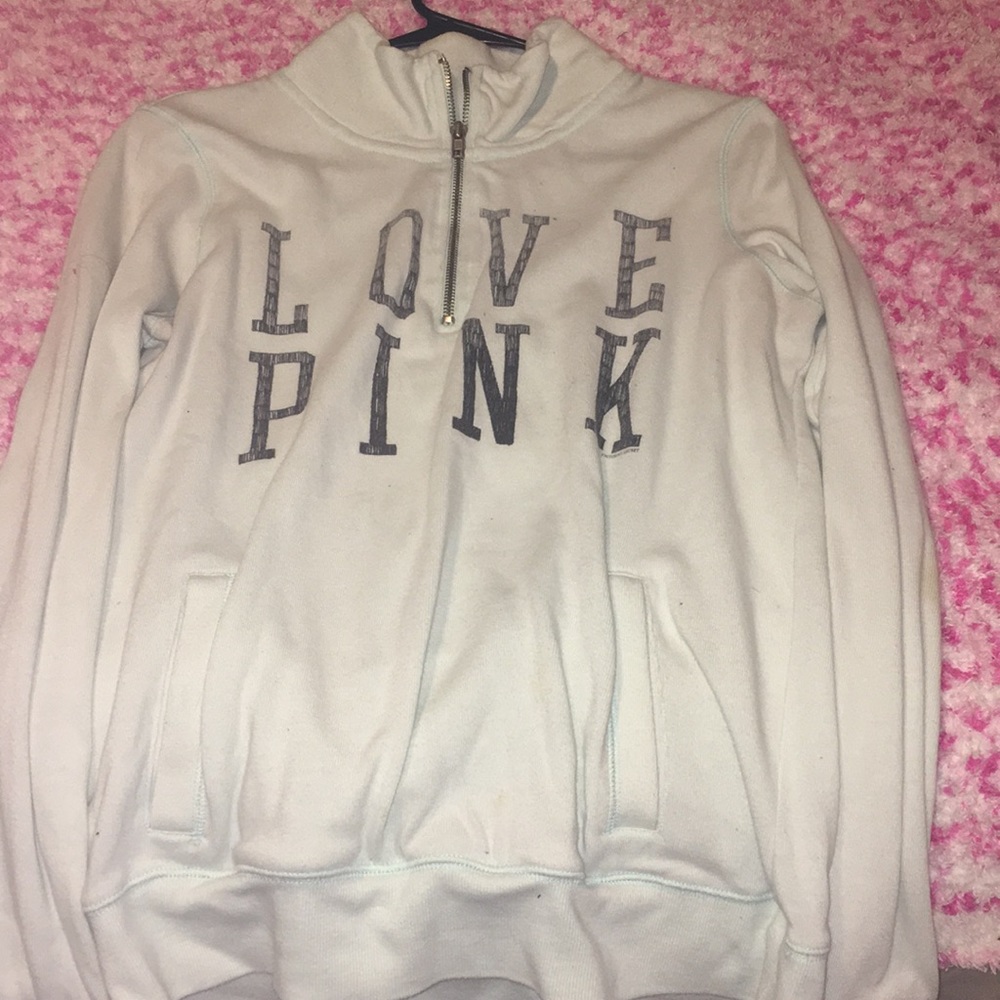 vs PINK 1/4 zip