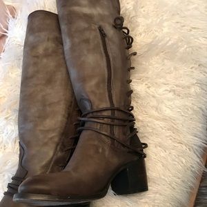 Freebird knee high boots