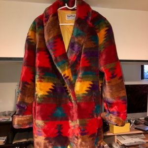 Vintage 90’s Plush coat