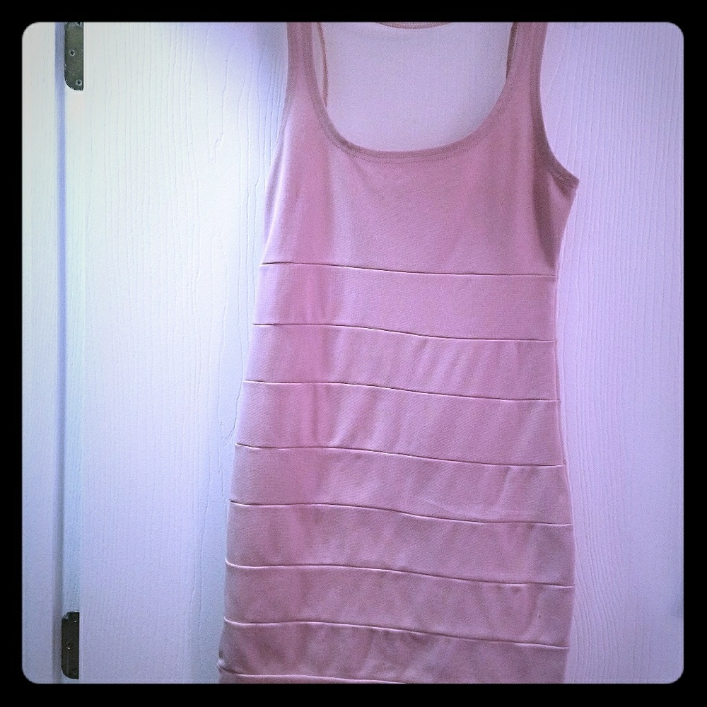 Guess pink mini dress