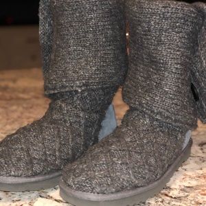 Grey Ugg Knit