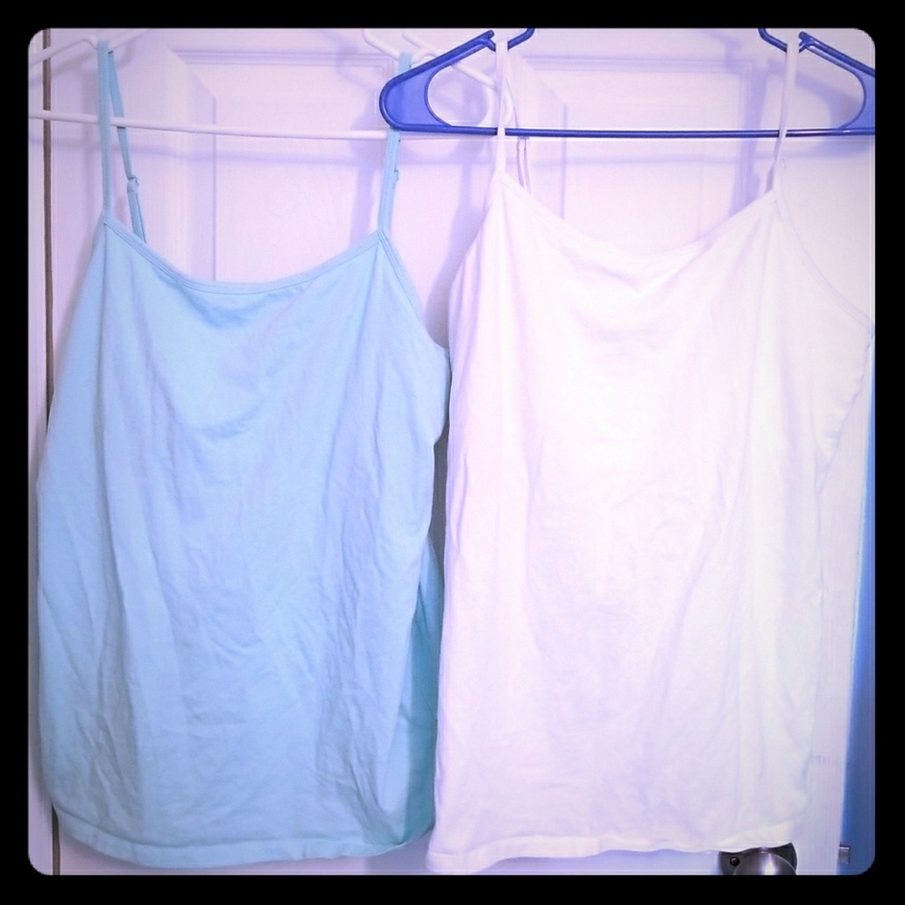 Maternity Tank Tops 2 Bundle L