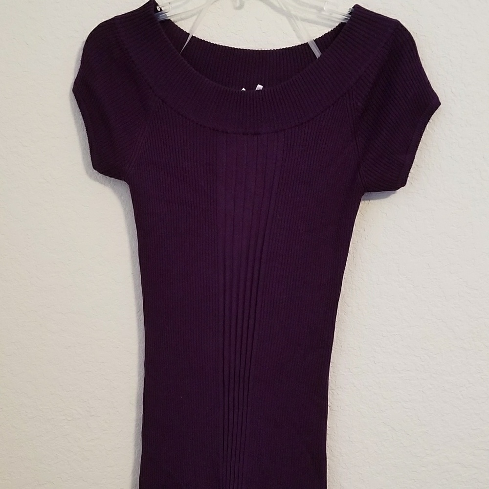 [NWOT] Eggplant Sweater Dress