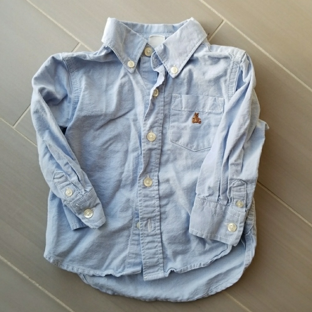 Gap Chambray toddler button up