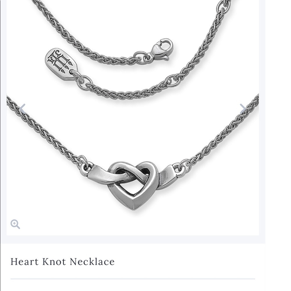 James Avery knot necklace
