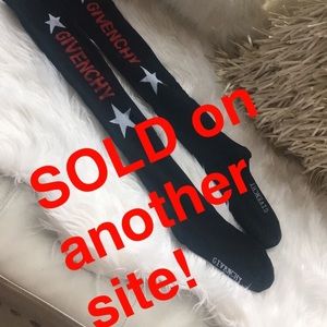 Black Star Givenchy Socks