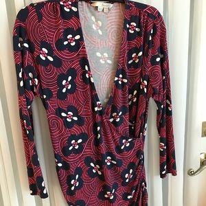 Boden wrap tee. Size 12