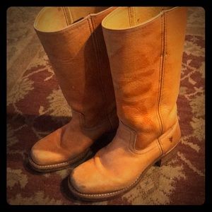 Frye Women's Campus Leather Boots 8.5