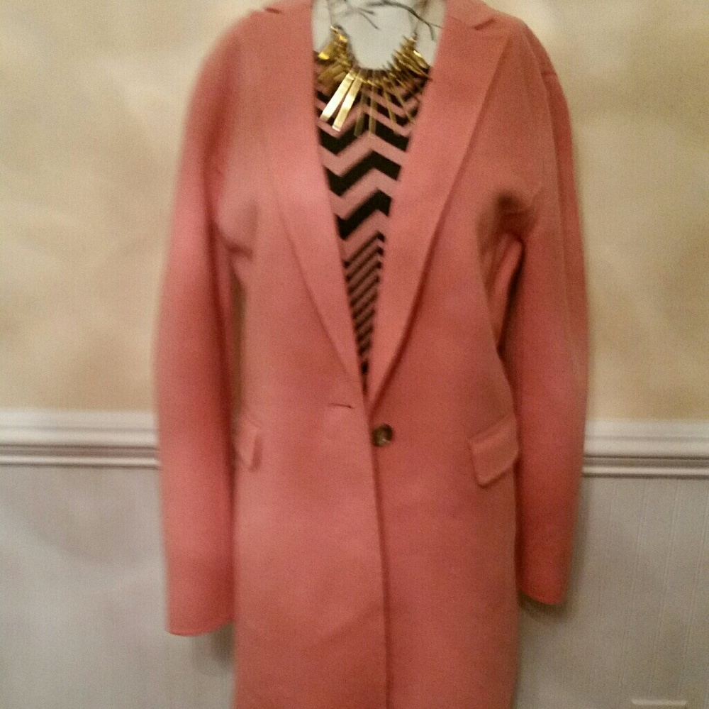 Talbots rose pink jacket