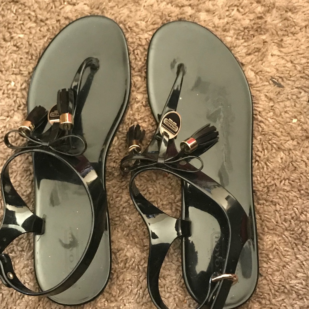 Coach Jelly Sandals