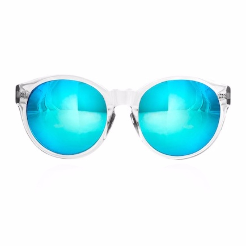 NWOT AQS Women's Daisy Rounded Sunglasses