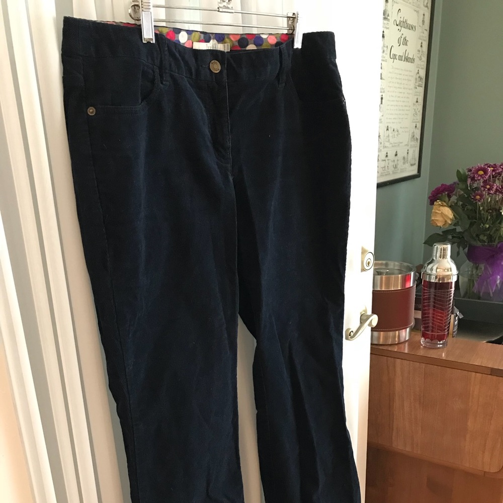 Boden corduroys Navy Blue US size 12
