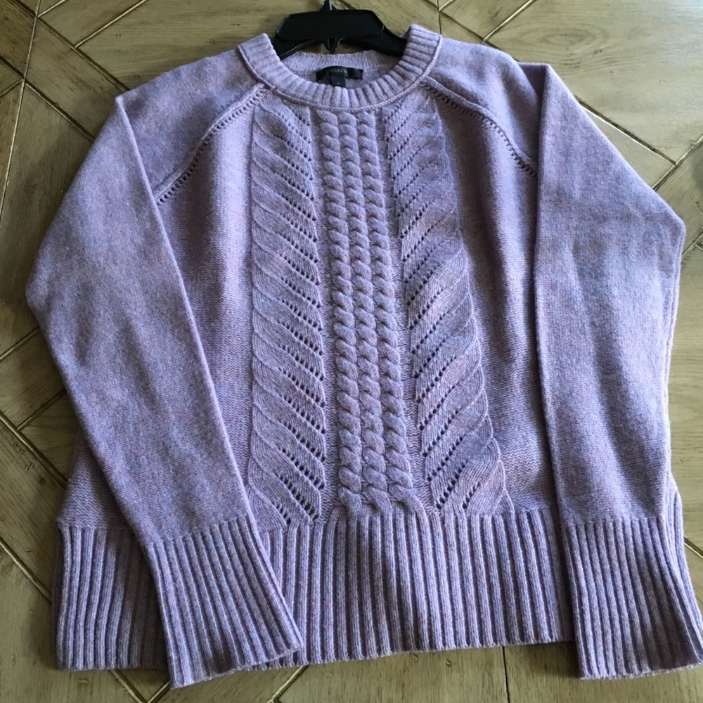 JCrew Sweater with Cable Detail