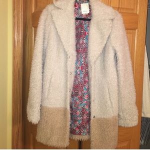 Anthropologie. Teddy jacket.