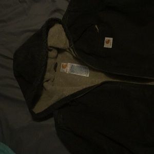 Carhartt women’s BLACK Sherpa lined Sierra jacket