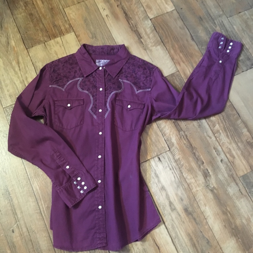 Ryan Michael western shirt - worn ONCE