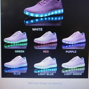 Light up LED sneakers