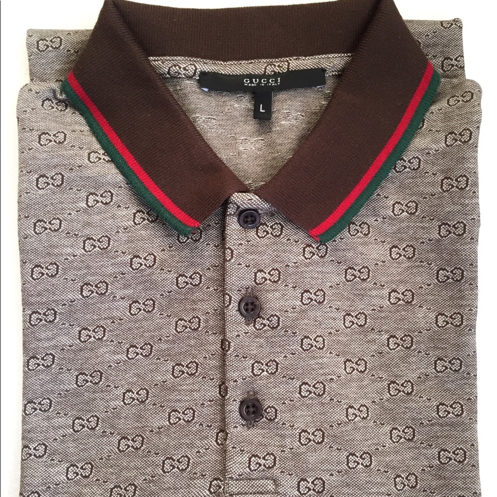 GUCCI NEW POLO MENS SHIRT