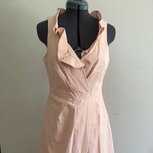 J. Crew Ruffle Collar Dress