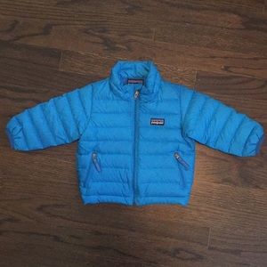Patagonia Blue 6M Down (Goosedown) Jacket