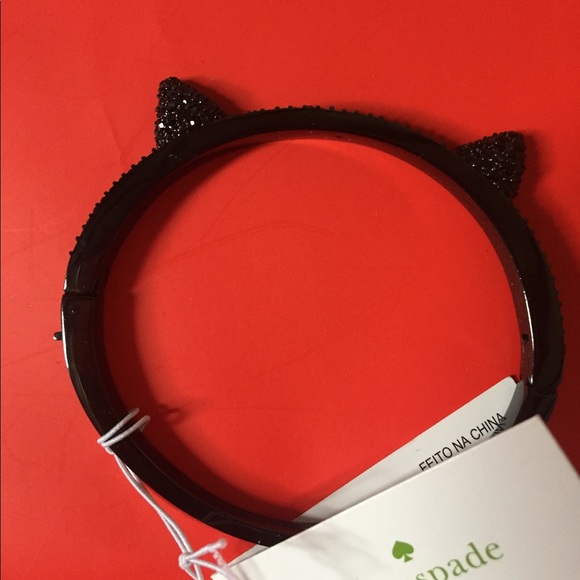 Kate Spade Jazz Things Up Cat Ears bangle - Picture 2 of 6