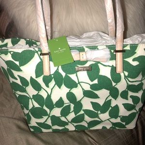 Kate Spade South Lucky Green Tote