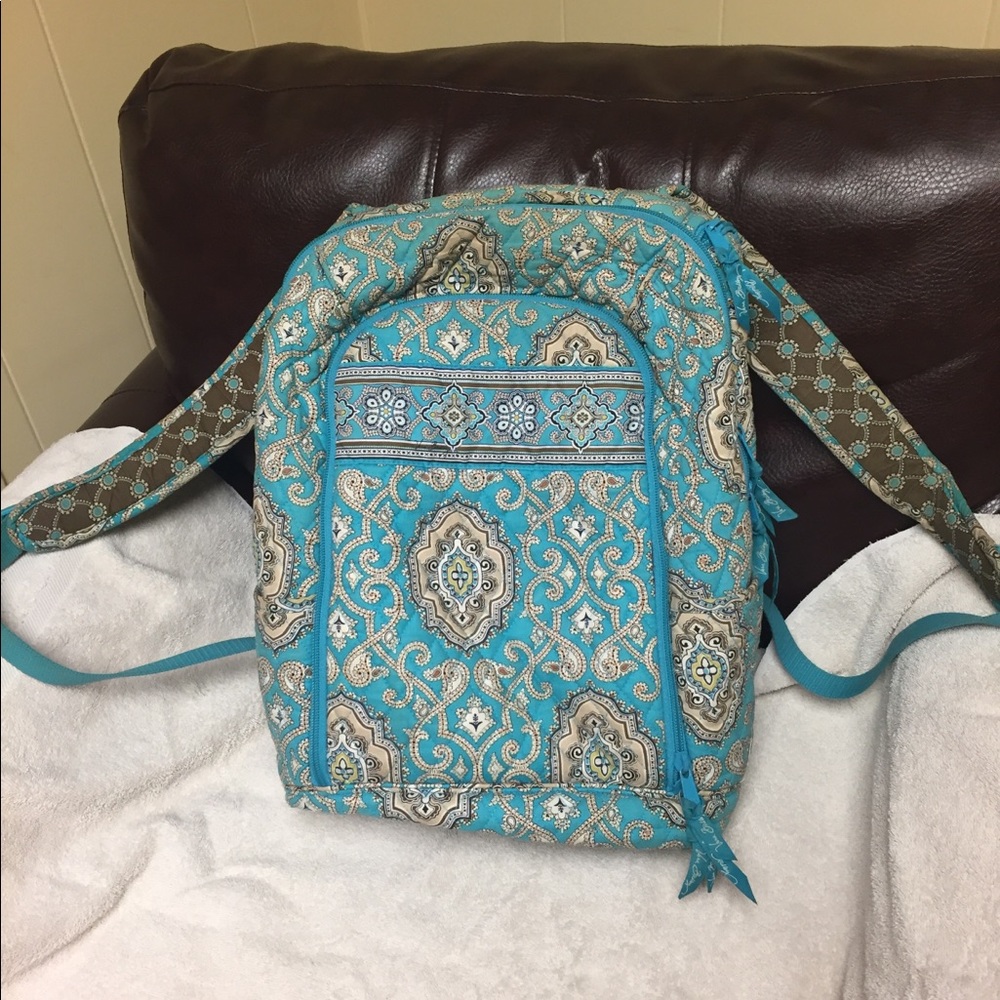 Quilted backpack