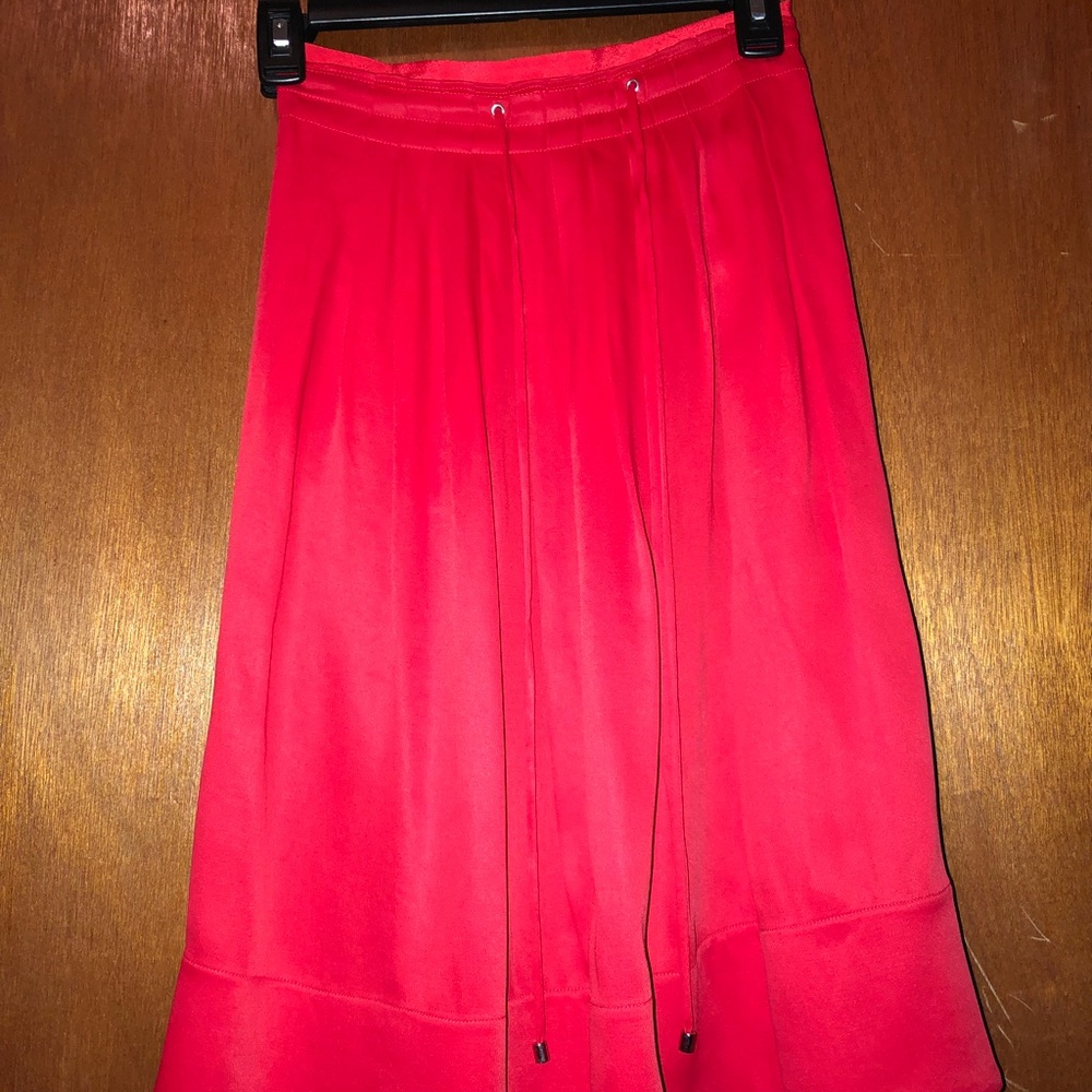 Red Club Monaco Midi Skirt