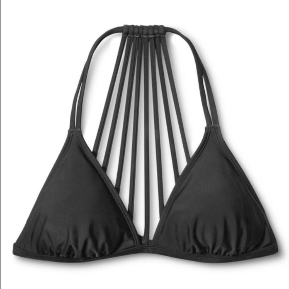 Black bikini top size xs