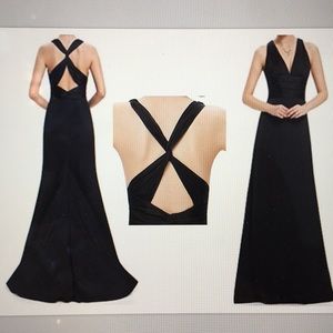 Pretty black formal dress, worn once, SZ 12 US
