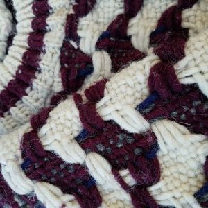 100% Wool Handmade Sweater size M-L