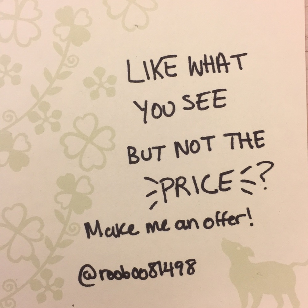 MAKE ME AN OFFER! :)