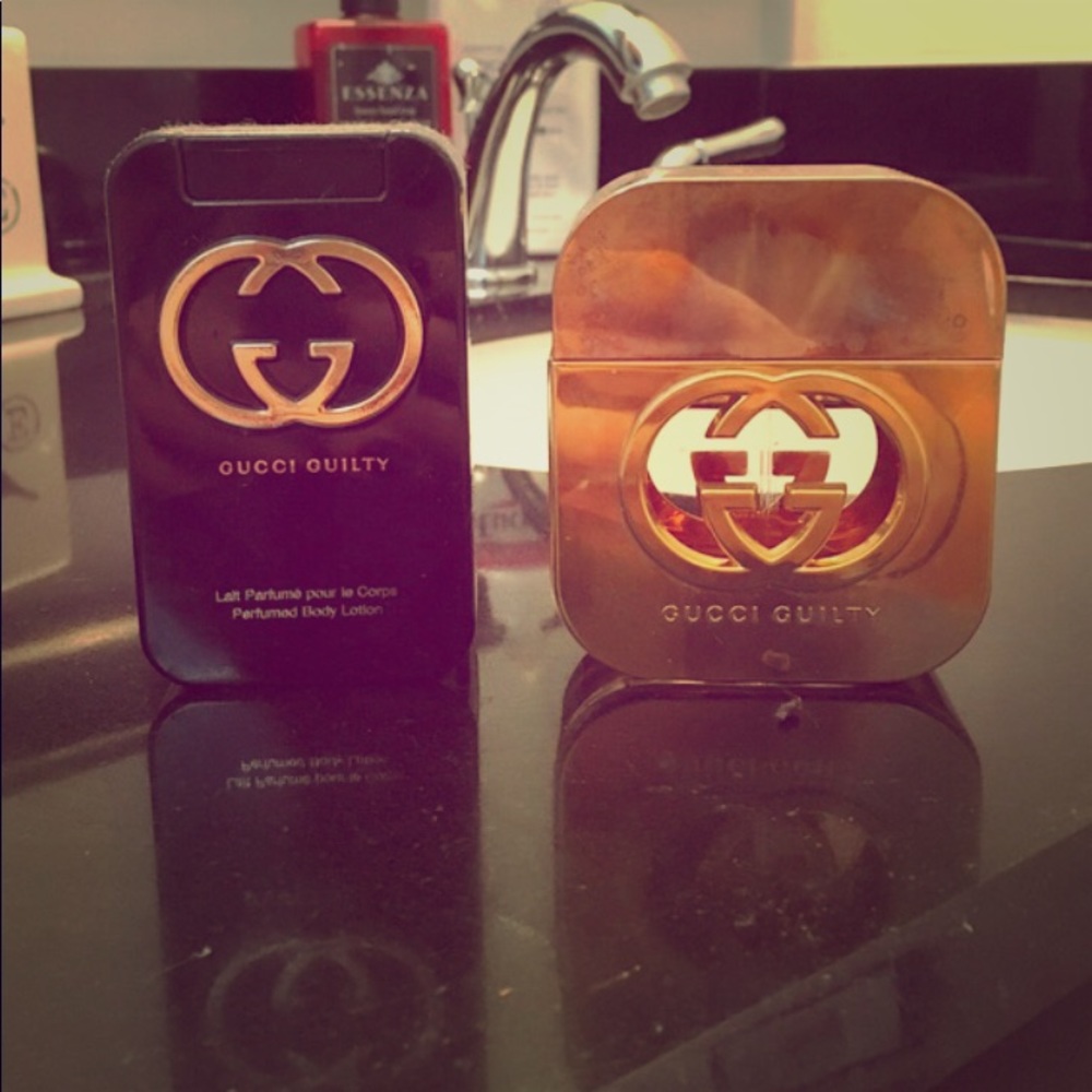 1.7 oz Gucci Guilty EDT and Lotion