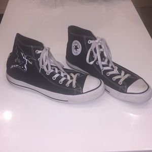 Converse: Limited Edition Black/White Black Sabbat