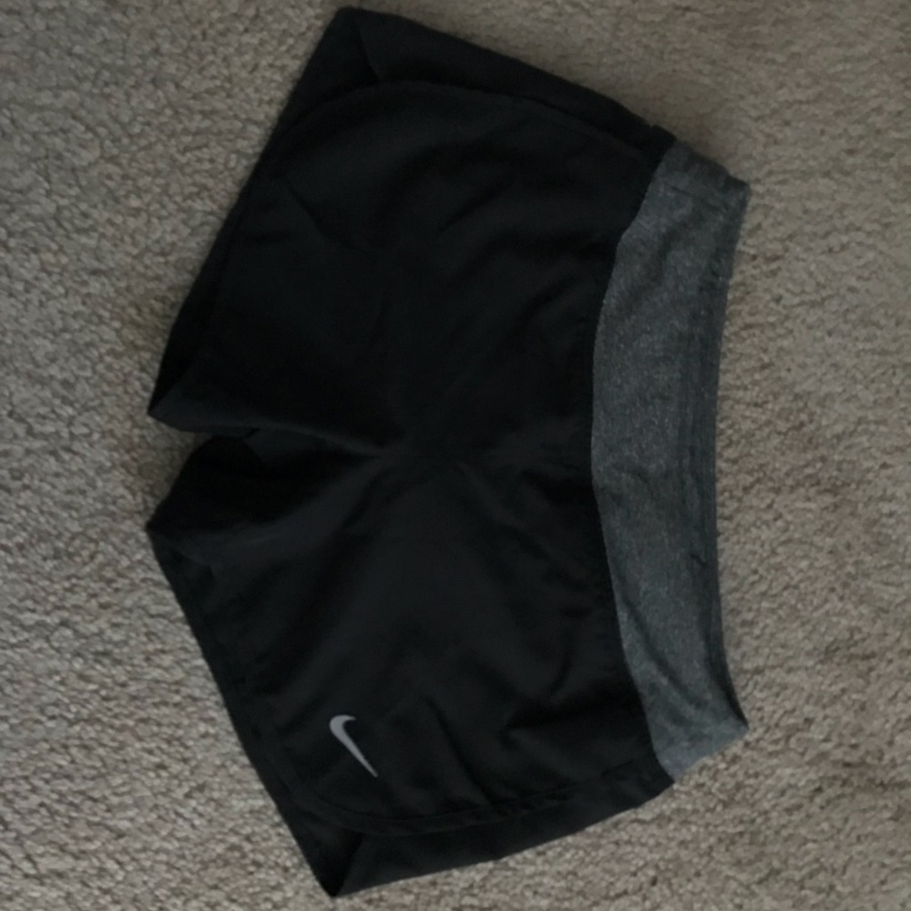 Nike black loose shorts