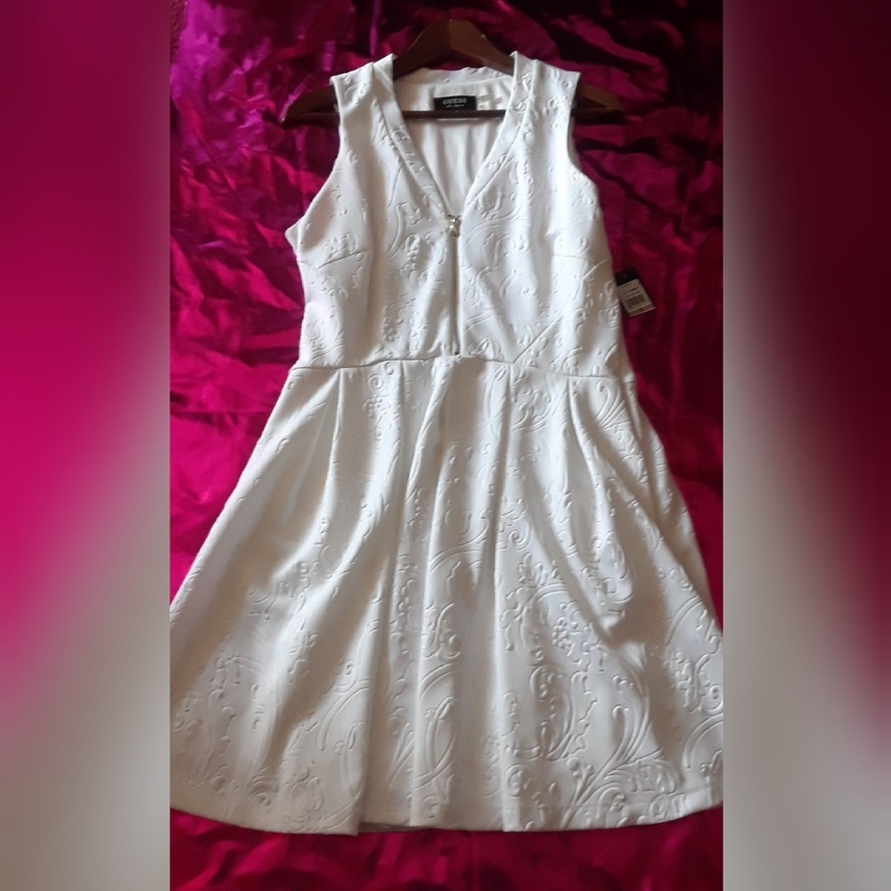 Guess "Corrine" fit and flare dress