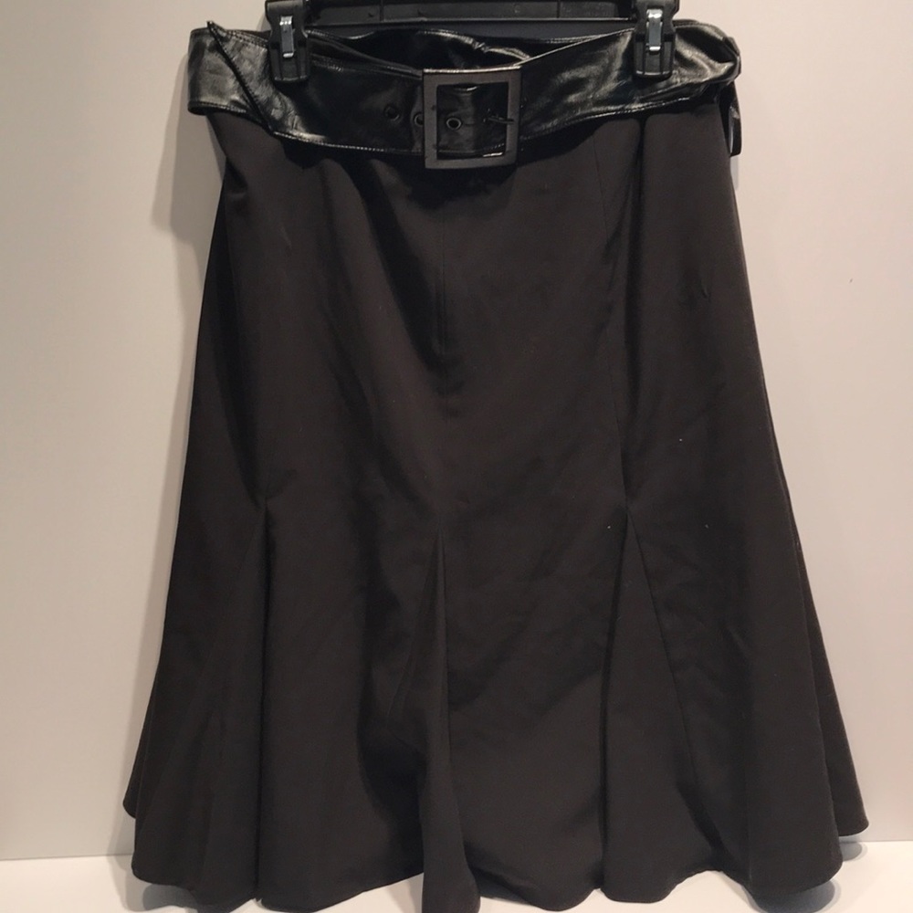 INC. Pleated Black skirt.