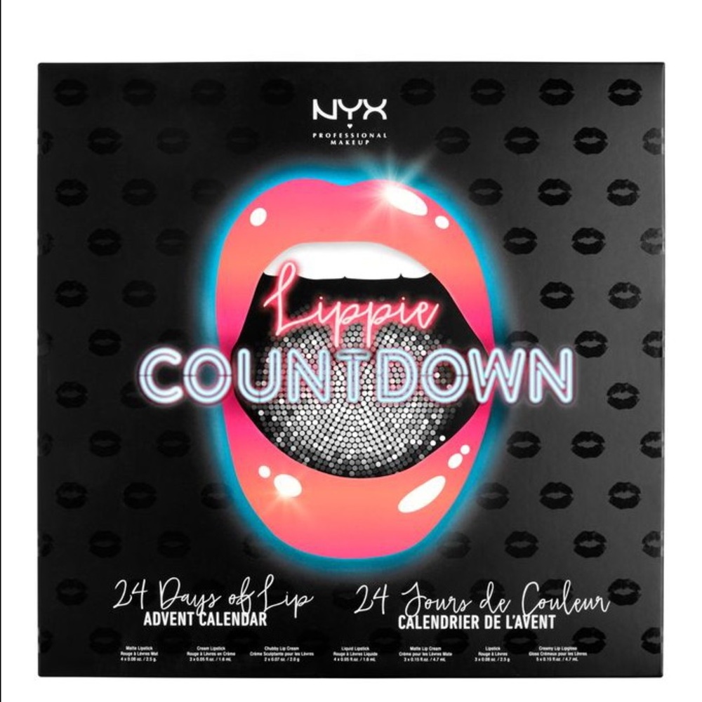 NYX 2017 Lippie advent calendar mini lipstick