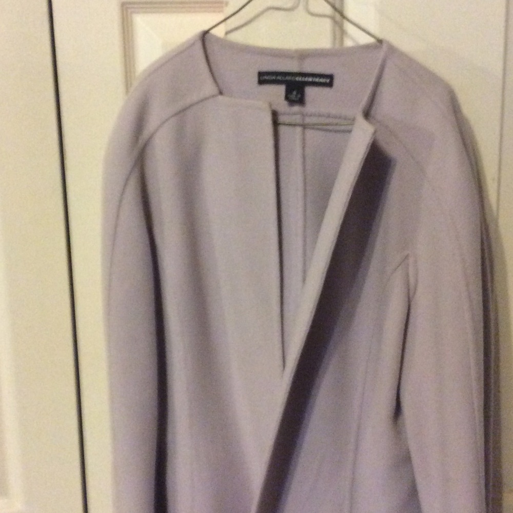 Buttonless blazer