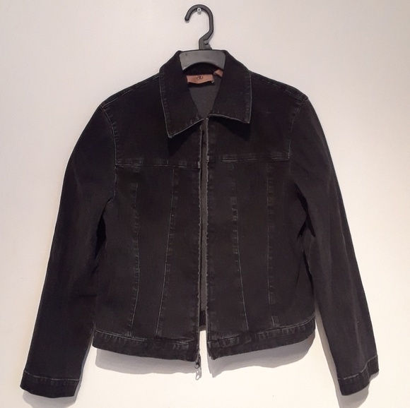 dana buchman denim jacket