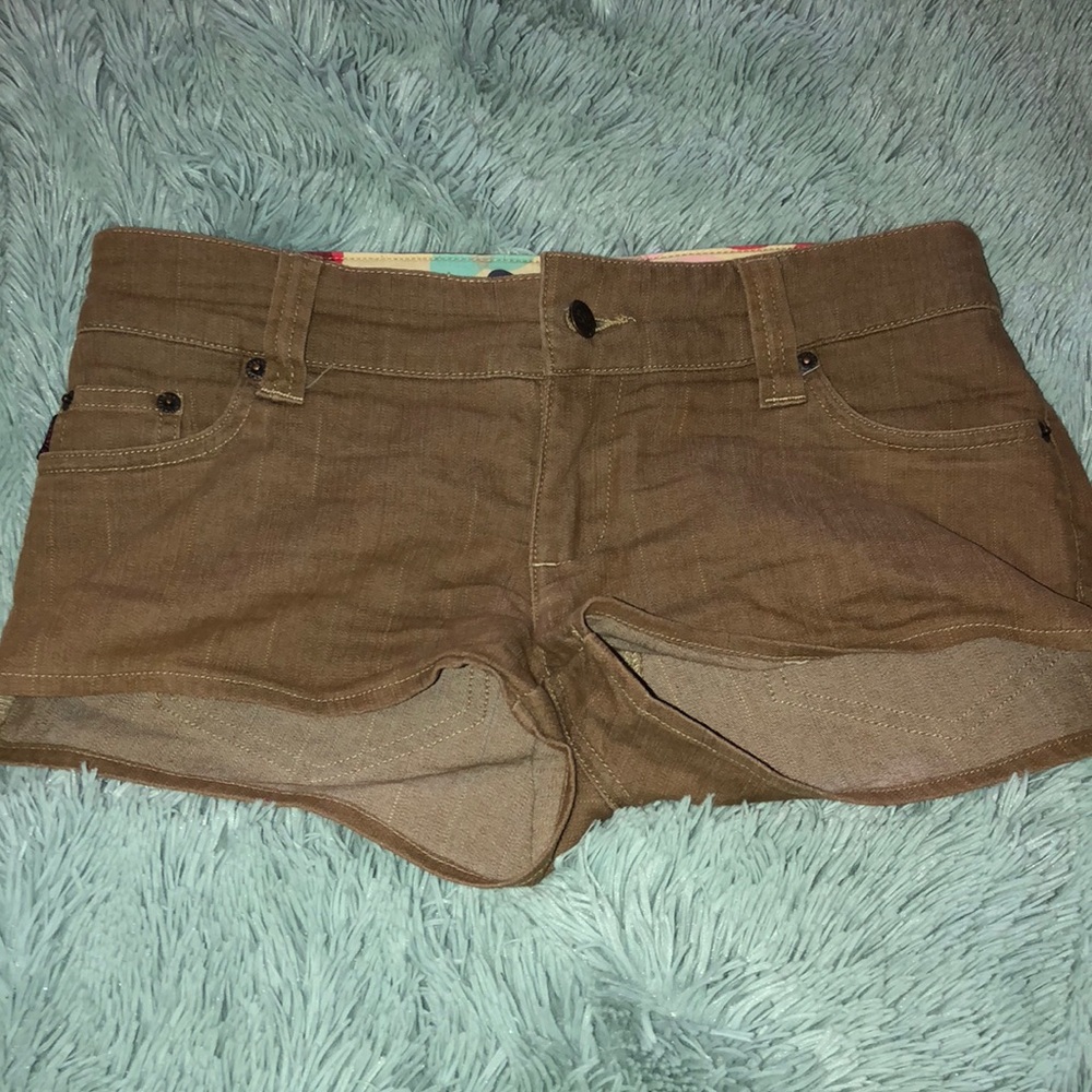 Brown shorts