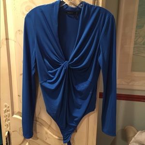 Royal blue guess by Marciano bodysuit