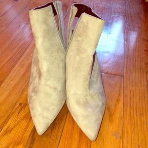Zara sling back boots
