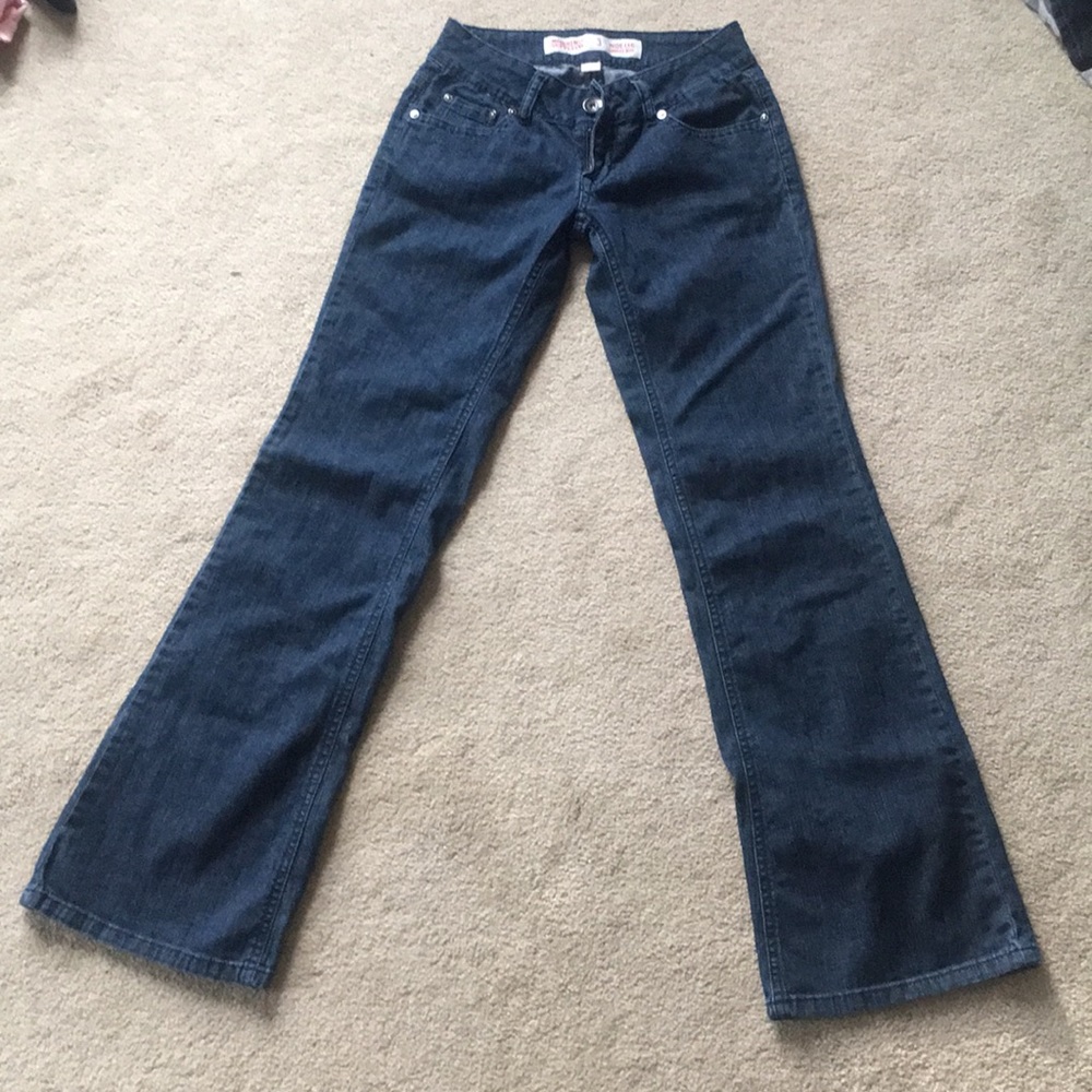 Dark blue jeans. Size 3