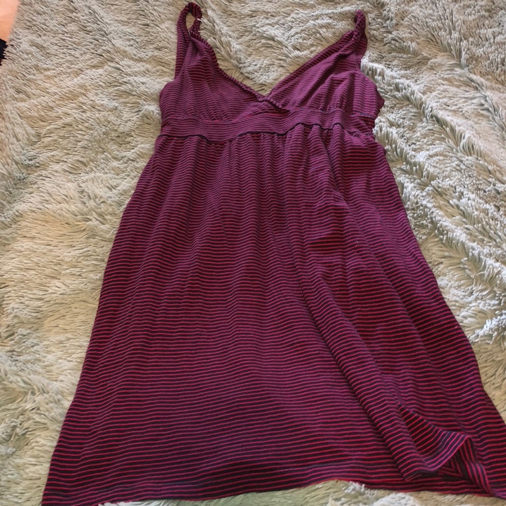 Striped beach dress