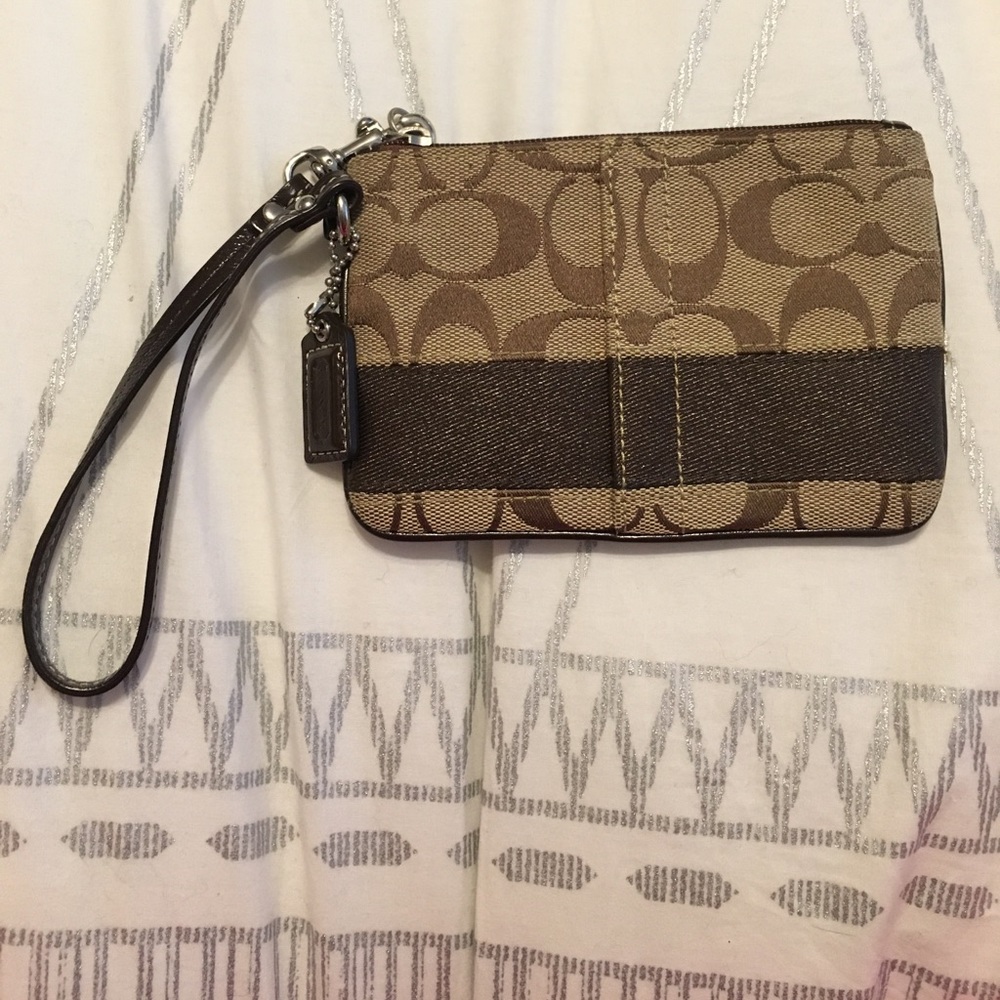 Coach wristlet