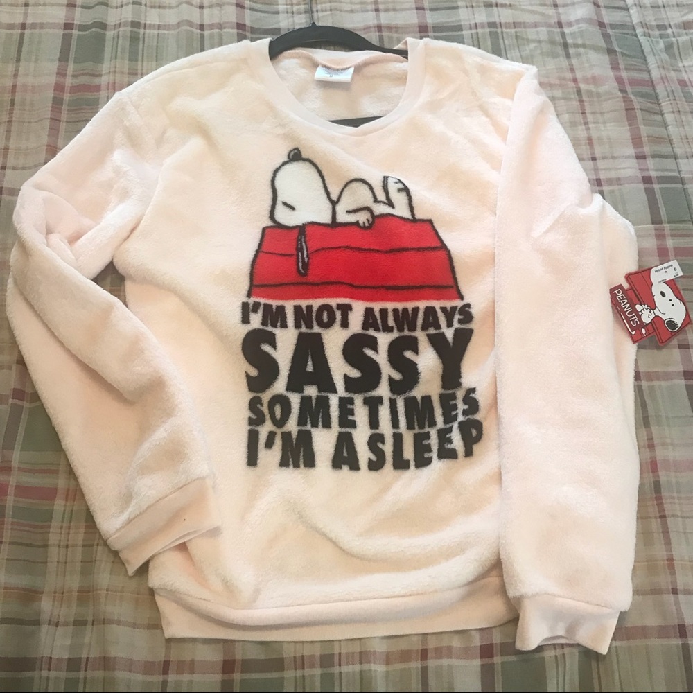 Snoopy Plush Sweater