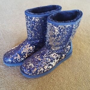 BLUE Sparkle Boots💙